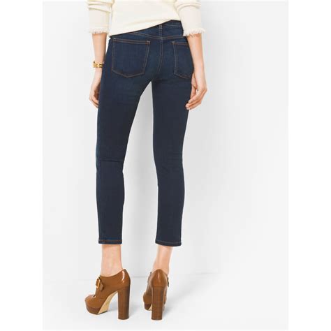 michael kors izzy cropped skinny jeans